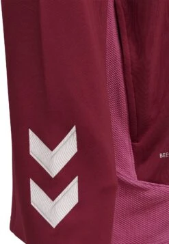 Hummel Hmllead Poly Zip Jacket - Trainingsvest - Biking Red -Hummel c8627aa458494a3fb0dfeb55858777c9