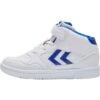 Hummel Camden Jr - Sneakers Hoog - White Blue -Hummel c88da3e0bf2b45ab9cf7cf7721aaecb1