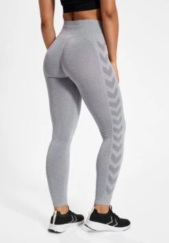 Hummel Hmlci Seamless Mw Scrunch- Panty - Grey Melange -Hummel c934e06ffdc947cb9266122f2374cae0