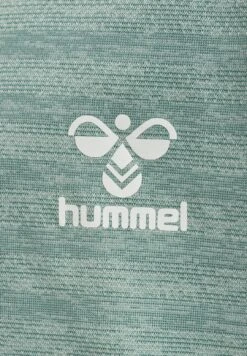 Hummel T-Shirt Basic - Mineral Blue -Hummel c9794ba3d4d6459fa0395edd89f1edee