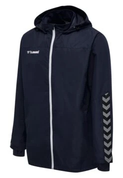 Hummel Hmlauthentic All-Weather- Jas - Marine -Hummel ca385fa56fc34288b95dc43fb2e7e227