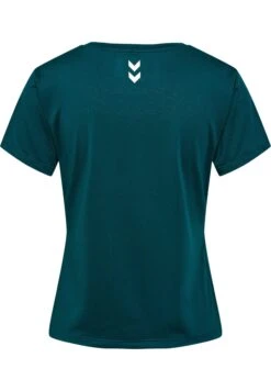 Hummel Hmlmt Aura L S - T-Shirt Print - Deep Teal -Hummel cab4b5c66e3d497f8c57628741e0bb8f