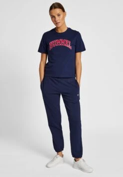 Hummel Hmlic Gill - T-Shirt Print - Peacoat -Hummel cb701b3eb7e04d25b99f376b6020adc0