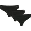 Hummel Juno 3 Pack Seamless- String - Black