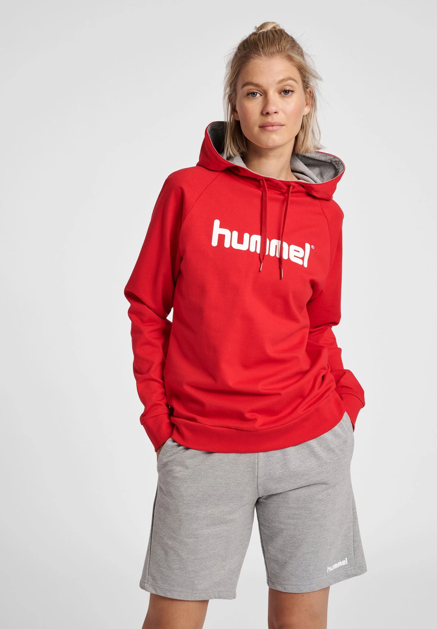 Hummel Hoodie - Red 3 Hummel Hoodie - Red