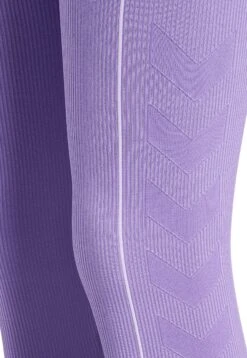 Hummel Christel Seamless Mw Tights - Legging - Paisley Purple Lavender Melange -Hummel cf1403d927584953b203fe2bc7a776ac