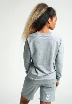 Hummel Sweater - Grey Melange -Hummel d0defe60f2c4456bb1295173c6deccbb