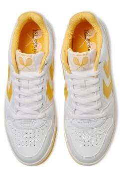 Hummel St Power Play Rt - Sneakers Laag - White/Yellow -Hummel d17bd4e2d61147fa9feed6833771c4aa