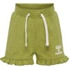 Hummel Dream Ruffle- Korte Broeken - Green Olive -Hummel d187d41f956b4a92bec101625df70d74