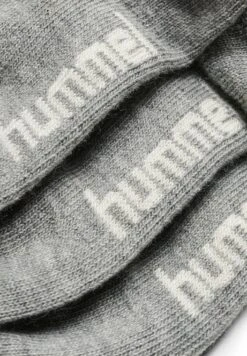 Hummel 3 Pack - Sokken - Grey Melange -Hummel d40e6257d36447e3bdbc2e58c61e6b60