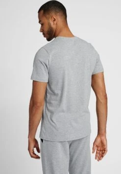 Hummel T-Shirt Print - Grey Melange -Hummel d55381379ddd4761a0f9cc744f5d9c86
