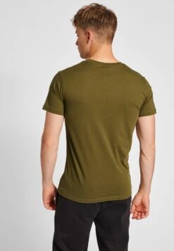 Hummel T-Shirt Basic - Dark Olive -Hummel d72e1f518f544ed3bd27984631b557ec