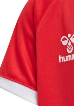 Hummel Hmlcore Volley Tee Kids - T-Shirt Print - True Red -Hummel d75b6c44159548018e38e4b395f36c52