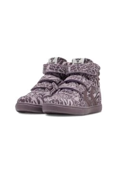 Hummel Stadil Print Jr - Sneakers Hoog - Sparrow -Hummel d860c9a375bd43bd921584cc71764484