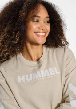 Hummel Hmllegacy - Sweater - Pumice Stone -Hummel dc3e6eafc8a84371b2e970bab7a161be