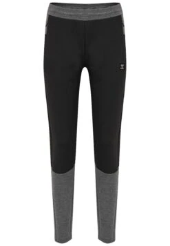 Hummel Tapered - Trainingsbroek - Black -Hummel dc4dfeea365e46e4b650726f8178ce64