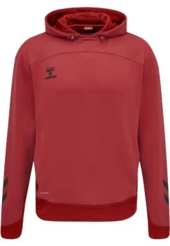 Hummel Hmllead Poly Hoodie - Hoodie - True Red -Hummel dd8e8da93f2e4f849576b547795cba28