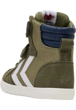 Hummel Slimmer Stadil Jr Unisex- Sneakers Hoog - Capulet Olive -Hummel ddbf8a6e74eb4539a1cbbe062999c803
