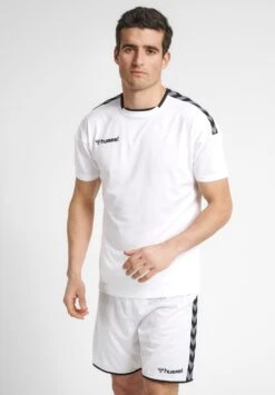 Hummel T-Shirt Print - White/True Blue -Hummel dde3b39573e44a65b1595d5eb8184a64