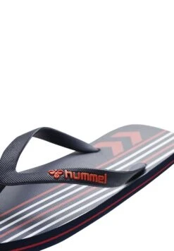 Hummel Multi Stripe - Teensandalen - Black Iris Flame Scarlet -Hummel ddf7004c8509419890023fb44ac5aca0