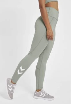 Hummel Grace Waist - Legging - Light Green -Hummel de617001e4214c578edb64fb2de975cd