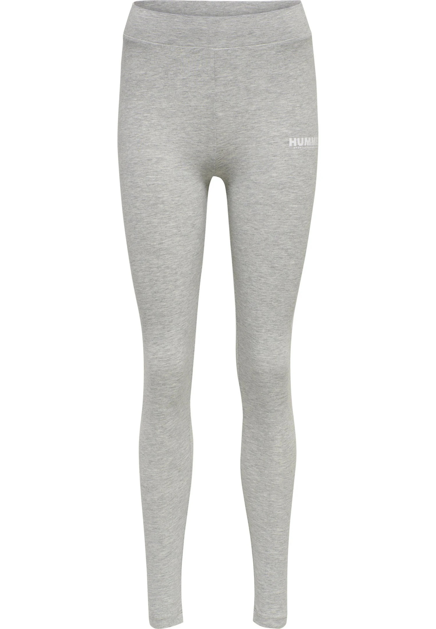 Hummel Hmllegacy High Waist- Legging - Grey Melange 6 Hummel Hmllegacy High Waist- Legging - Grey Melange - Afbeelding 4