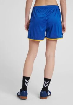 Hummel Hmlauthentic- Korte Broeken - True Blue Sports Yellow -Hummel df96204e6889458ba0cc460ac814dd16