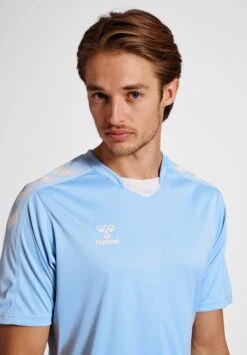 Hummel Hmlcore Xk Poly S/S - T-Shirt Print - Argentina Blue -Hummel e0cec6fe0cc1423d89523bece1c3a015