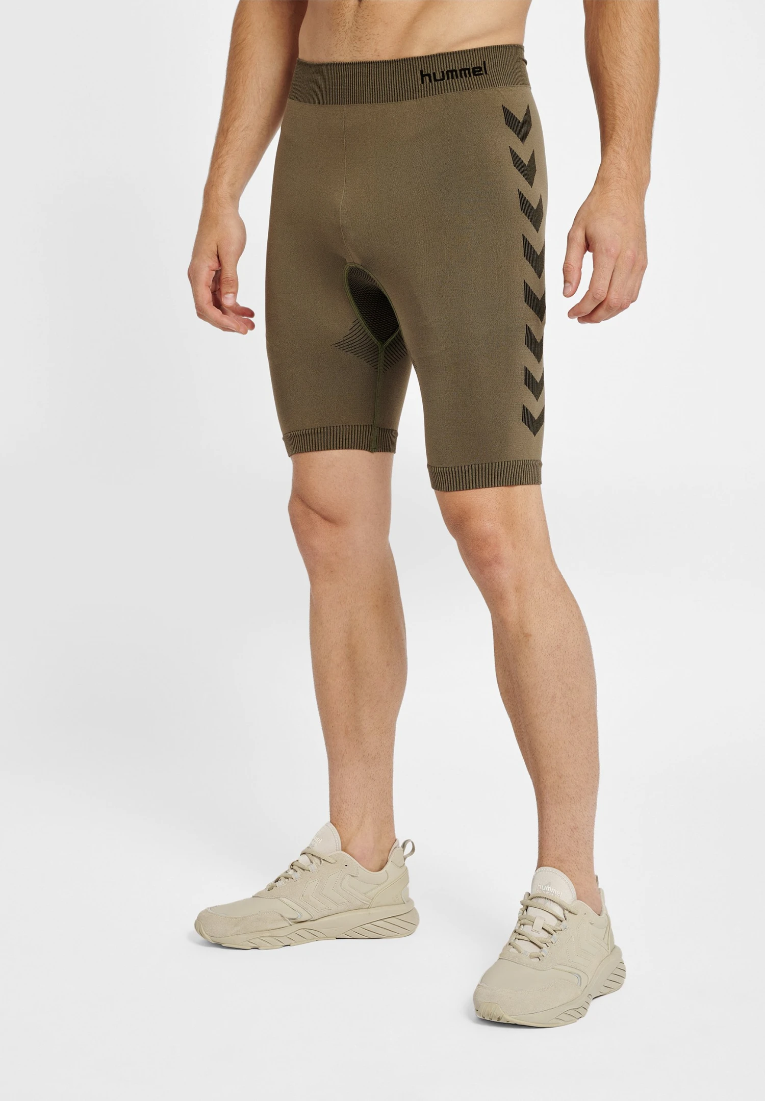 Hummel Hmlfirst Seamless- Onderbroek - Khaki 3 Hummel Hmlfirst Seamless- Onderbroek - Khaki