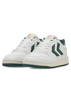 Hummel St Power Play Rt - Sneakers Laag - White/Green -Hummel e15673d4a6394494bafc9f5d56df04a9