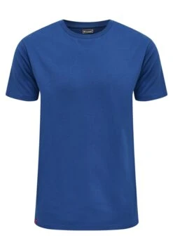 Hummel T-Shirt Basic - True Blue 14 Hummel T-Shirt Basic - True Blue -Hummel e1593a64f73348f68c9597fc210e47cf