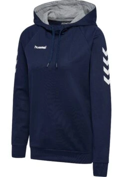 Hummel Hmlgo- Hoodie - Marine -Hummel e25c573587bf4fe1bdc6c4a19ab6933f