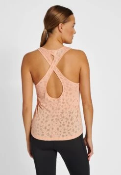 Hummel Hmlmt Iris Burnout- Top - Almost Apricot -Hummel e30bc99f84964f28b1a6952f38a26b64