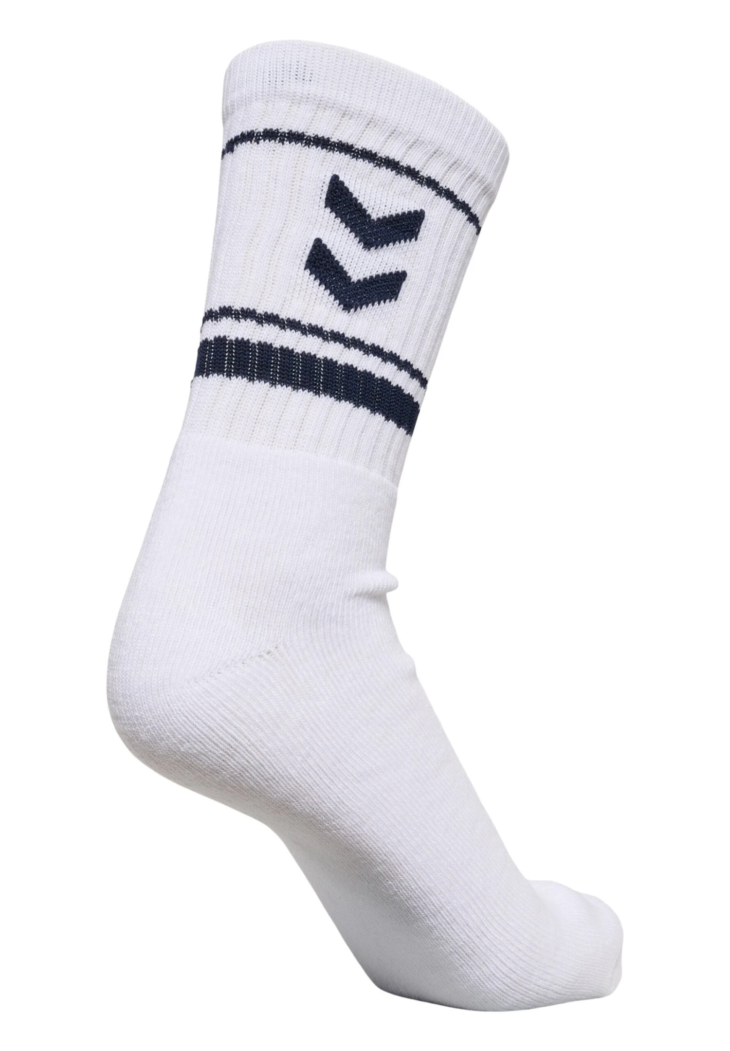 Hummel Stripe Crew 3-Pack - Sokken - Marine 4 Hummel Stripe Crew 3-Pack - Sokken - Marine - Afbeelding 2