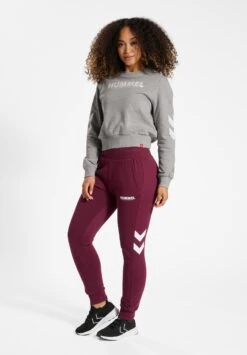 Hummel Hmllegacy - Sweater - Grey Melange -Hummel e3166cc56f4e478eba6f4b2edff8f7cd