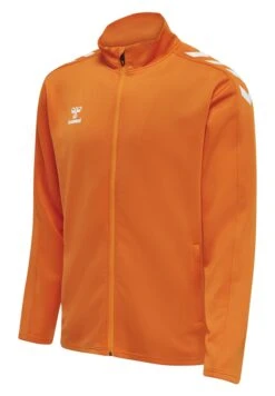 Hummel Hmlcore Xk Zip- Trainingsvest - Orange Tiger -Hummel e4104ffd31bc450aabe339b7c8fae1a0