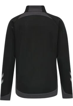 Hummel Hml Lead- Sweater Met Rits - Black -Hummel e4baac785cf84ff781543741f2c218ea