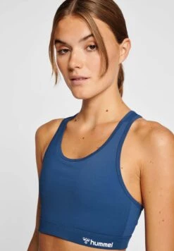 Hummel Active Sports- Sport-Bh Met Medium Support - Insignia Blue -Hummel e5ffa5aedac4449aa7be210c38fc2fa3