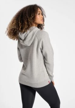 Hummel Heavy - Sweater Met Rits - Grey Melange -Hummel e6e2415101fb44168259c66b10034000