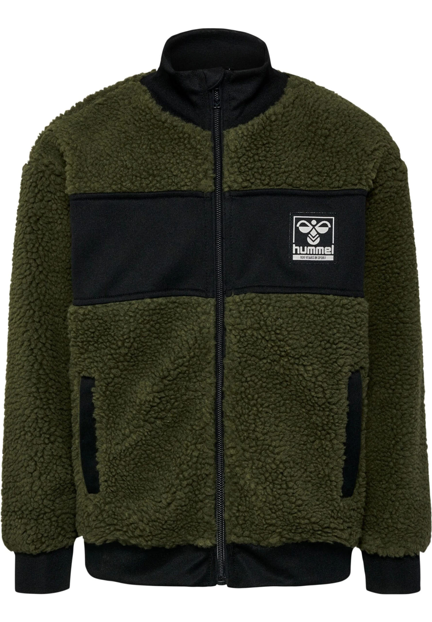 Hummel Hmlevan Zip - Fleecejas - Olive Night 4 Hummel Hmlevan Zip - Fleecejas - Olive Night - Afbeelding 2