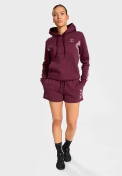 Hummel Hmlactive - Hoodie - Burgundy -Hummel e7a57f23db984e5a8dda7104fe3ec363
