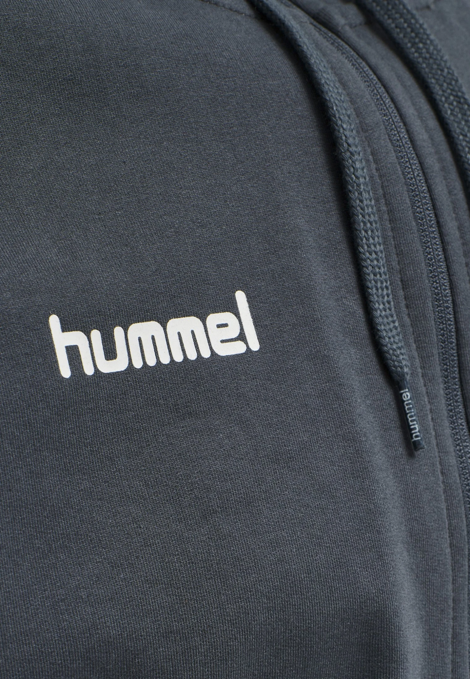 Hummel Zip Hoodie - Sweater Met Rits - India Ink 6 Hummel Zip Hoodie - Sweater Met Rits - India Ink - Afbeelding 4