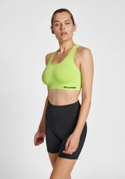 Hummel Tif Seamless - Sport-Bh Met Medium Support - Sharp Green