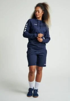 Hummel Hmlgo- Hoodie - Marine -Hummel ec25d2e06db84cea88af990e0e764b36