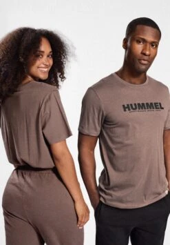 Hummel Hmllegacy T-Shirt - T-Shirt Print - Iron -Hummel ec5932684057408d86edfdf3821e31f0