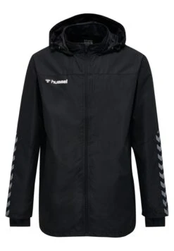 Hummel Hmlauthentic All-Weather- Jas - Black/White -Hummel ed03400dca404345a55ad5972bad0ffe
