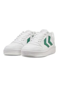 Hummel St. Power Play Cl Unisex - Sneakers Laag - White Green -Hummel ed99615df4fb43babfa9573f7369205c