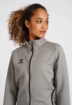 Hummel Hmlcima Xk Zip - Trainingsvest - Grey Melange -Hummel ee010dc0aa534abf8f581dab40aeade6