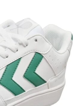Hummel St. Power Play Cl Unisex - Sneakers Laag - White Green -Hummel ee13a5638e2848458fa3e125110319ce