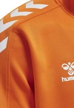 Hummel Hmlcore Xk Zip- Trainingsvest - Orange Tiger -Hummel f01a30c11c144749932fcb5885c58a24